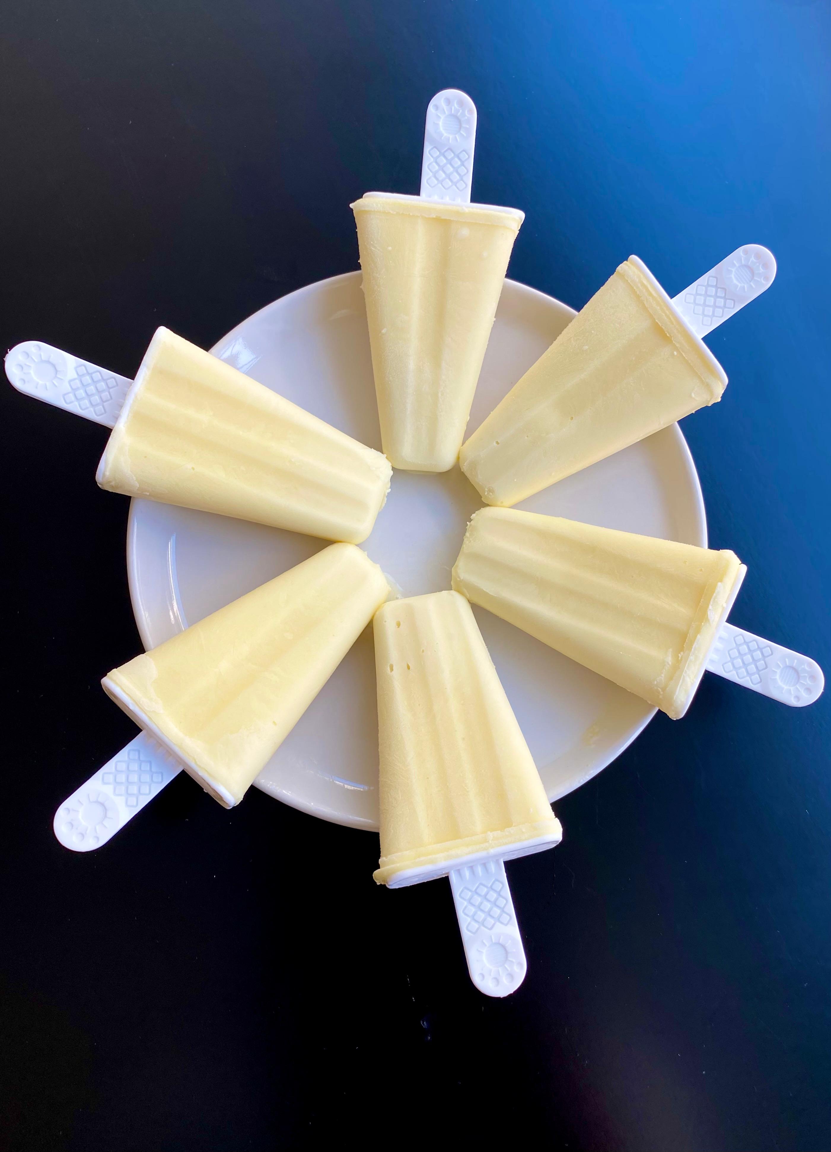 Mango-Pineapple Lollies